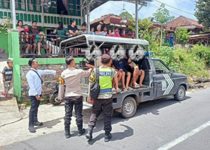 Tangkap Tersangka Pelemparan Batu Terhadap Pengendara
