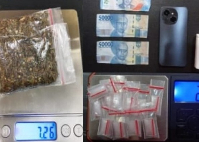 Dua Pria di OKU Diduga Pengedar Narkotika Digulung Polisi