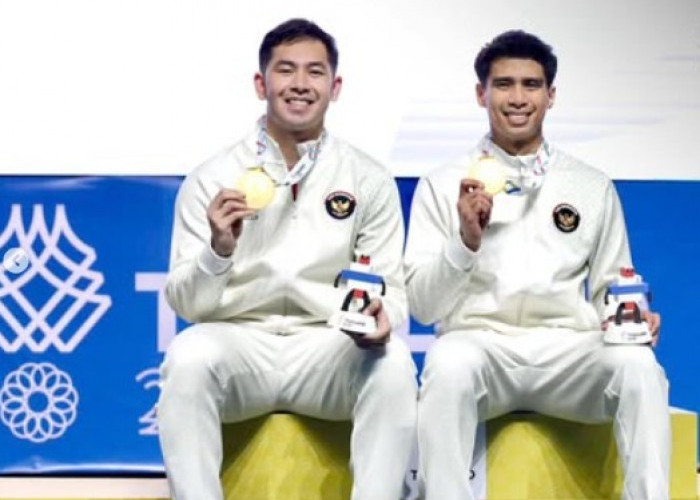 Kalahkan Juara Dunia Malaysia, Sabar/Reza Sumbang Emas Ketiga
