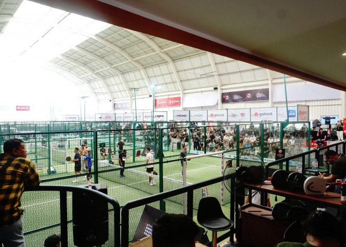 Olahraga padel terus menunjukkan geliatnya di Indonesia