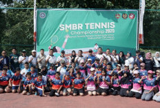 Lahirkan Bibit Atlet, SMBR Gelar Turnamen Tenis Pelajar di OKU Raya