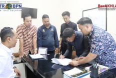 BPN OKU Selatan Ambil Sumpah atas permohonan sertipikat pengganti