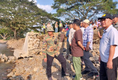 Tinjau Langsung Talut Jebol Akibat Banjir