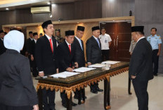 3 PPNS OKU Selatan Dilantik, Dituntut Dukung Penegakan Hukum di Daerah
