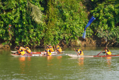 Jaga Budaya dan Ciri Khas, Gelar Lomba Perahu Bidar