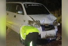 Pengendara Motor Tewas Nyalib Mobil di Tikungan
