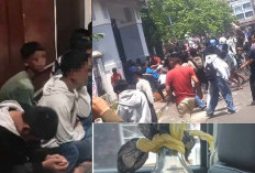 Amankan Belasan Pendemo Ricuh, Polres OKU Temukan Bom Molotov dari Tas Pelajar