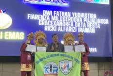 Pelajar SMP Negeri 1 Belitang Madang Raya Juara Kompetisi Sains ISRC 2025