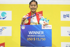 Juara Korea Masters, Putri Kusuma Wardani Bawa Pulang Rp236 Juta