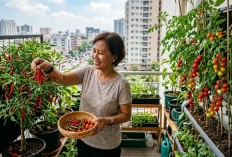 Urban Farming di Rumah Panen Cabai dan Tomat Sendiri, Cocok untuk Lahan Sempit