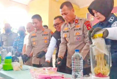 Musnahkan 8,7 Sabu dan Ribuan Pil Ekstasi