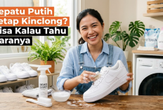 Sepatu Putih Tetap Kinclong? Bisa Kalau Tahu Caranya
