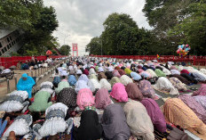 Salat Idul Adha di Masjid Agung Palembang Padat Jamaah