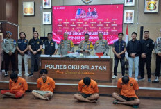Amankan Lima Tersangka dalam Operasi SIkat Musi