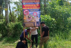 Truk dan Bus Besar Dilarang Lewat Simpang Pusri Danau Ranau
