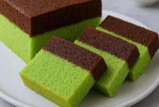 Resep Bolu Kukus Lapis Pandan Cokelat yang Lembut dan Moist