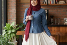 5 Warna Hijab yang Cocok untuk Baju Denim, Bikin Look Makin Stylish dan Fresh!