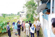 Rumah Warga di Prabumulih Terancam Longsor