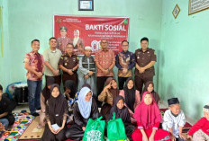 Peringati Hari Jadi Kejaksaan ke-80, Kejari OKU Selatan Santuni Anak Yatim