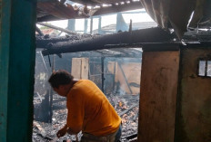 Dua Rumah di Sukajadi Ludes Dilalap Api Diduga Akibat Korsleting Listrik