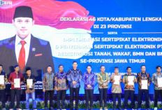 Menteri AHY Luncurkan Implementasi Sertipikat Tanah Elektronik se-Jawa Timur