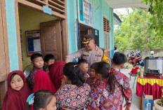 Ingin Jadi Polisi Usai Makan Bergizi Bersama Kapolres 