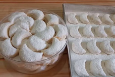 Resep kue kering putri salju kacang