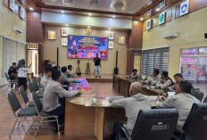 Polres OKU Selatan Gelar Latihan Pra Operasi Senpi II Musi 2025