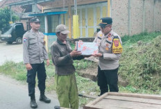 Peringati HUT Bhayangkara ke-79, Polsek BSA Bagikan Paket Sembako