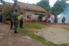 Terdapat Kasus DBD, Lakukan Fogging di Desa Bandar