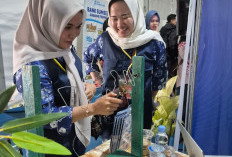 PLN ULP Tebing Tinggi Edukasi Keselamatan Listrik Lewat Miniatur Jaringan di Ajang KTNA Empat Lawang