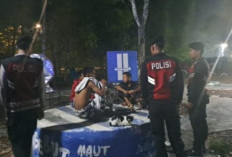Patroli Malam Polres OKU Sasar Balap Liar, Narkoba dan Miras