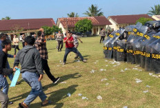 Polres OKU Selatan Lakukan Simulasi Pengamanan Pilkada