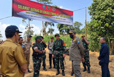Kodim 0403/OKU Gelar TMMD ke-124 di Desa Karang Agung