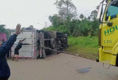 Truk Sayur Tutupi Jalur Palembang-Jambi, ini Sebabnya