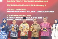 Teddy Meilwansyah dan BPR Baturaja Raih Penghargaan Bergengsi Tingkat Nasional