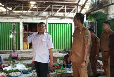 Pedagang Bandel Tak Jualan di Tempatnya, Pj Bupati OKU Janji Lakukan Penertiban