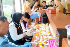 Seluruh Kepala OPD di Lahat Jalani Tes Urine 