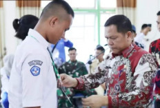 33 Calon Paskibraka OKU Selatan Mulai Jalani Pelatihan