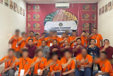 20 Warga Binaan Lapas Martapura Ikuti Pelatihan Pembuatan Pakan Ikan