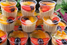 Resep Puding Buah Miliki Tekstur Kenyal dan Manis, Cocok Dinikmati Bersama Kopi atau Teh