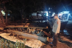 Warung Es di Baturaja Timur Ludes Terbakar Saat Pemilik Berbuka Puasa