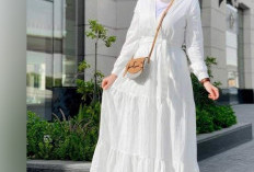 15 Model Gamis yang Bikin Tampak Langsing, Elegan & Stylish