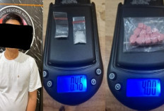 Kotak Rokok Jadi Tempat Penyimpanan, Kurir Narkoba Diciduk Polisi