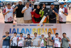 Kejutan Besar di Jalan Sehat HUT Sumatera Ekspres  Siswi Ini Bawa Pulang Mobil, Guru SMAN 4 Raih Hadiah Umrah