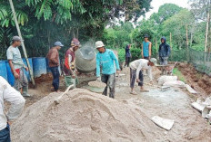 Kembang Tinggi Bangun Jalan Penghubung 275 Meter