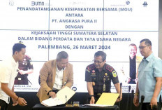 Kejati Sumsel Teken MOU Pelayanan Prima