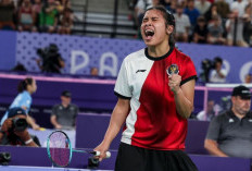 Kalahkan Mantan Juara Dunia, Gregoria Mariska Tunjung Melaju ke Semifinal Olimpiade