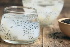 Resep Es Selasih Nata de Coco Segar, Simpel dan Cocok untuk Takjil