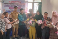 Desa Pedagan Salurkan Makanan Tambahan, Fokus Tekan Angka Stunting